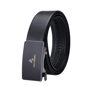 正品保罗皮带男士真皮腰带2025新款内穿纯牛皮高端裤带送男友老公