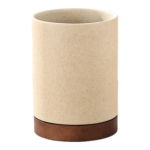 日式陶瓷筷子筒家用防霉筷笼厨房餐具沥水收纳罐刀叉筷桶台面筷篓