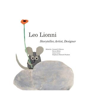 【现货】李欧·李奥尼:叙事者/艺术家/平面设计师 Leo Lionni : Storyteller, Artist, Designer 英文插画原画设定集原版图书外版