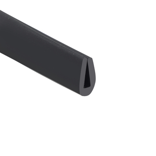 u型橡胶条包边条U型橡胶防撞条玻璃嵌条密封条不锈钢铁皮防割手