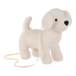 Apricot Lamb拉布拉多单肩包可爱儿童背包礼物柔软毛绒斜挎包送礼