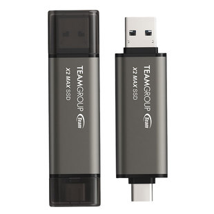 十铨 X2 MAX移动固态硬盘SSD无线外接式双接口电脑手机适用USB3.2