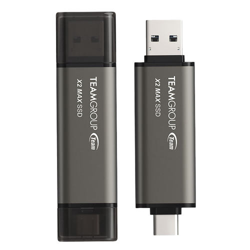 十铨 X2 MAX移动固态硬盘SSD无线外接式双接口电脑手机适用USB3.2