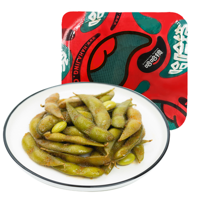 【哈哈镜食品旗舰店_下酒菜毛豆