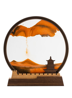 马鹿创意流沙画摆件礼物