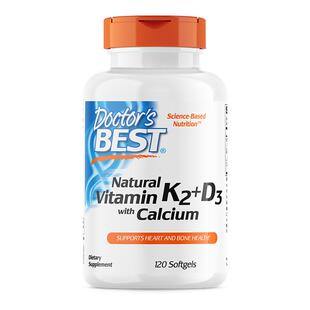 Doctor's Best 多特倍斯金达威维生素活性K2D3柠檬酸钙液体钙