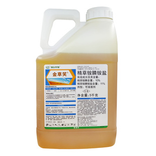 利尔金草笑11%精草铵膦铵盐草安草铵磷草胺磷 牛筋草小飞蓬除草剂