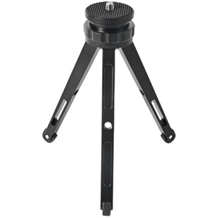 铝合金单反桌面小三脚架便携单反摄影稳定器三角撑支架独脚架底座