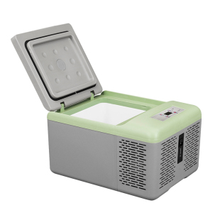 冰虎车载冰箱压缩机制冷藏冷冻结冰迷你小型宿舍车家两用9L母乳