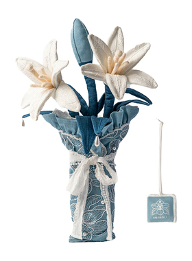 SOFDOLL仿真花卉百合郁金香摆件