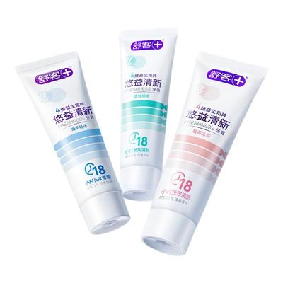 舒客益生菌牙膏长效清新套装