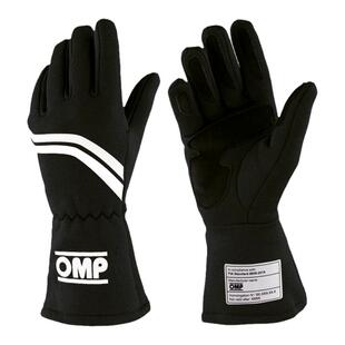 OMP DIJONFIA8856-2018认证防火赛车手套 复古内缝线设计