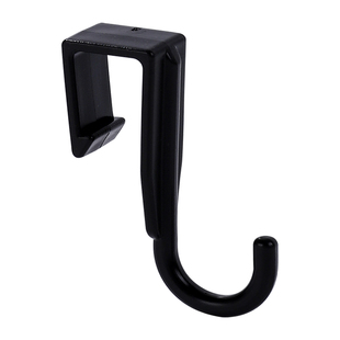 方管钩微波炉架小钩塑料挂钩洞板钩扁条Z型钩置物架扩展钩圆管S钩