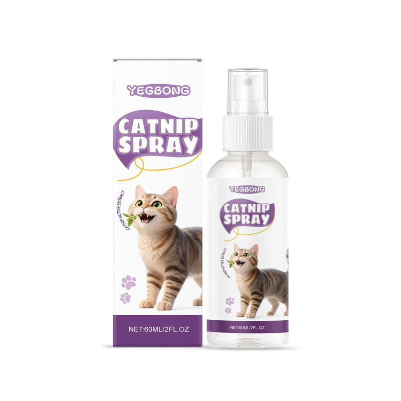 猫薄荷喷雾猫咪快乐水撸猫逗猫神器安抚情绪防应激诱导剂玩具球