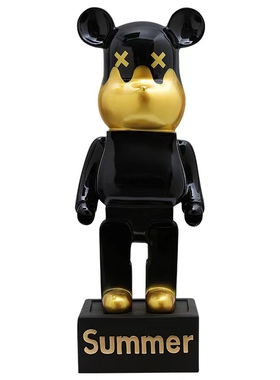 网红卡通暴力熊落地大摆件