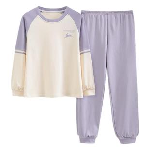 北极绒睡衣女春秋季2025年新款长袖纯棉休闲可外穿运动家居服套装