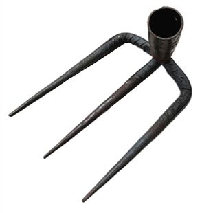 铁耙农用工具钢耙子抓钩钉耙三四齿耙松土耙翻土耙泥耙园林耙包邮