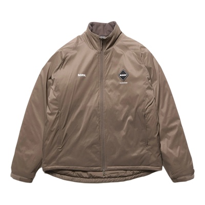 F.C.R.B VENTILATION PUFFER JACKET 纯色立领拉链飞行夹克棉服