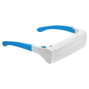 SAD光疗眼镜可充电缓解季节性情绪抑郁蓝光白光E480Pro光疗灯