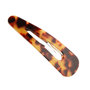 出口欧美日韩 镂空豹纹刘海夹BB夹小号侧边边夹ins发饰一字夹发卡