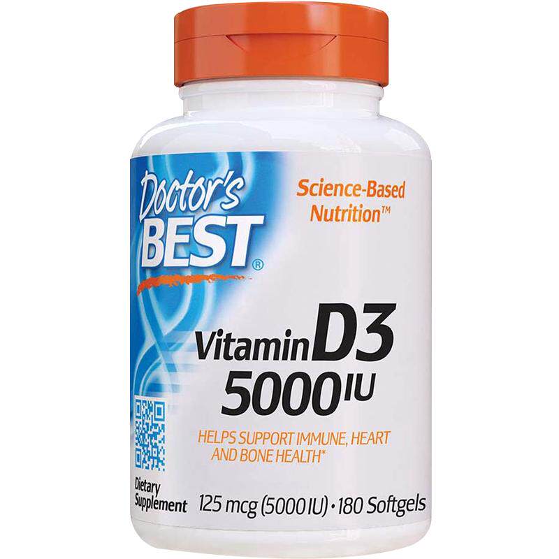 金达威DoctorsBest维生素D3补钙