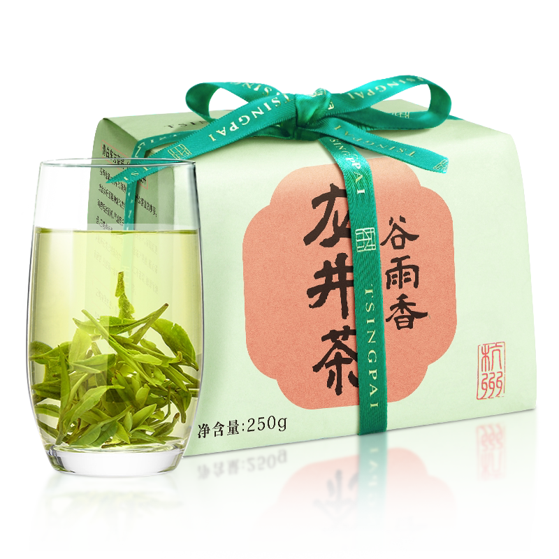2026新茶卢正浩杭州龙井茶标杆雨前浓香绿茶正宗春茶叶官方旗舰店
