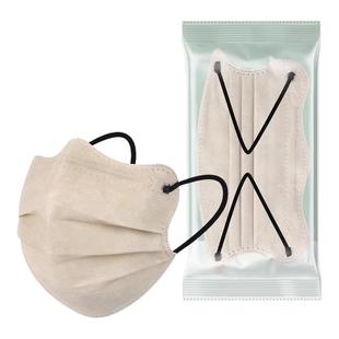 口罩女高颜值2025新款蝶形夏季透气一次性防晒成人白色三层防雾霾