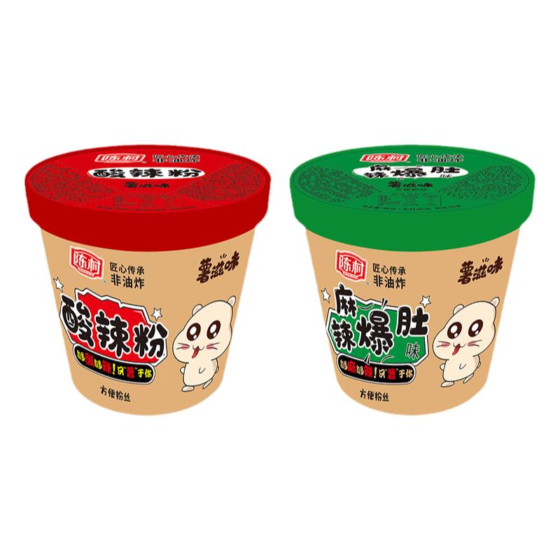 陈村酸辣粉麻辣爆肚味免煮即食
