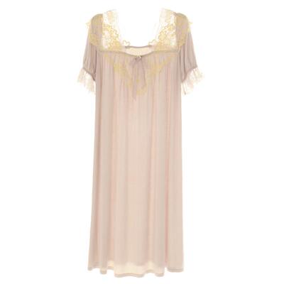 CABRIDA/嘉德丽亚复古蕾丝睡裙