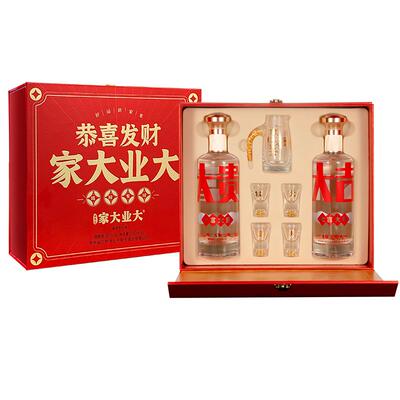 家大业大酒恭喜发财53度酱香白酒