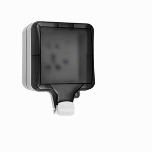 86型户外防水插座一体明装电源开关五孔插座防溅盒室外露天防暴雨