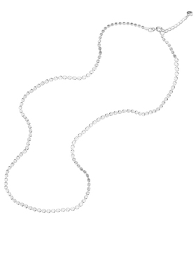 通体925纯银女小细闪不掉色