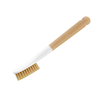 软毛洗鞋刷子长柄榉木