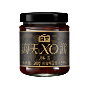 海天XO酱200g罐装粉丝煲拌面火锅海鲜干贝调味酱烹饪家用海皇酱