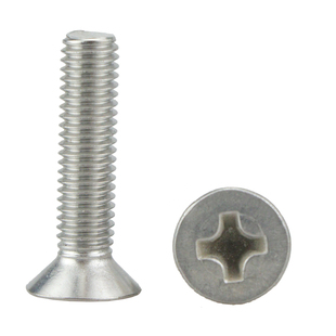 304东明不锈钢十字沉头螺丝GB819平机螺丝钉M3M4M5M6M10