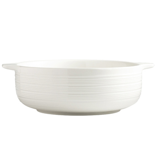 陶瓷双耳汤碗北欧风大号汤碗家用釉下彩汤盆高级感面碗仪式感餐具