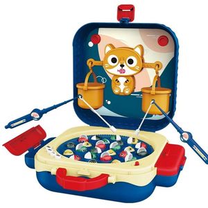 宝宝电动磁性钓鱼玩具儿童2-3岁小孩益智两周岁生日礼物男孩1女孩