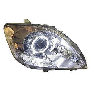 适用08-13款丰田威驰前大灯总成改装led双光透镜日行灯天使眼定制