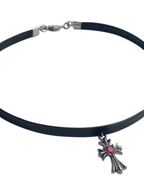 Alice十字架万圣节chocker爱心