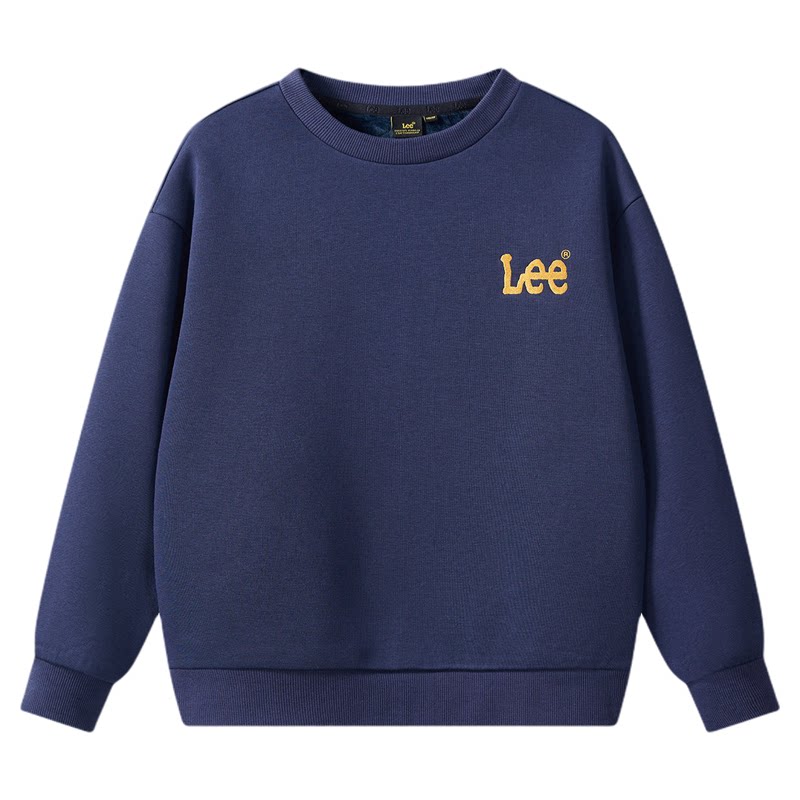 Leekids加绒男女童套头卫衣