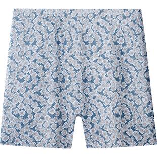 三枪大码宽松碎花内裤女高腰纯棉收腹中老年妈妈女士平角裤