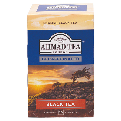 英国AHMAD TEA亚曼进口茶叶低咖啡因伯爵红茶袋泡茶孕妇儿童可喝