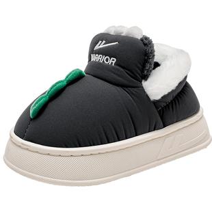 回力儿童棉拖鞋冬季新款加绒加厚男童包跟棉鞋保暖女童家居室内鞋