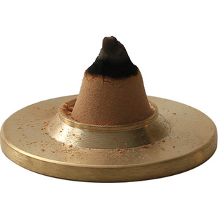 纯铜塔香模锥香模具三件套装沉香檀香粉香铲香勺香道工具用品香炉