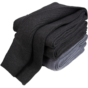 冬季男女士加厚羊毛裤羊绒保暖针织高腰线裤宽松中老年内穿打底裤