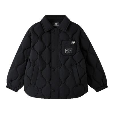 New Balance nb童装儿童男女新款翻领秋冬轻薄款羽绒服ND7PF4E023