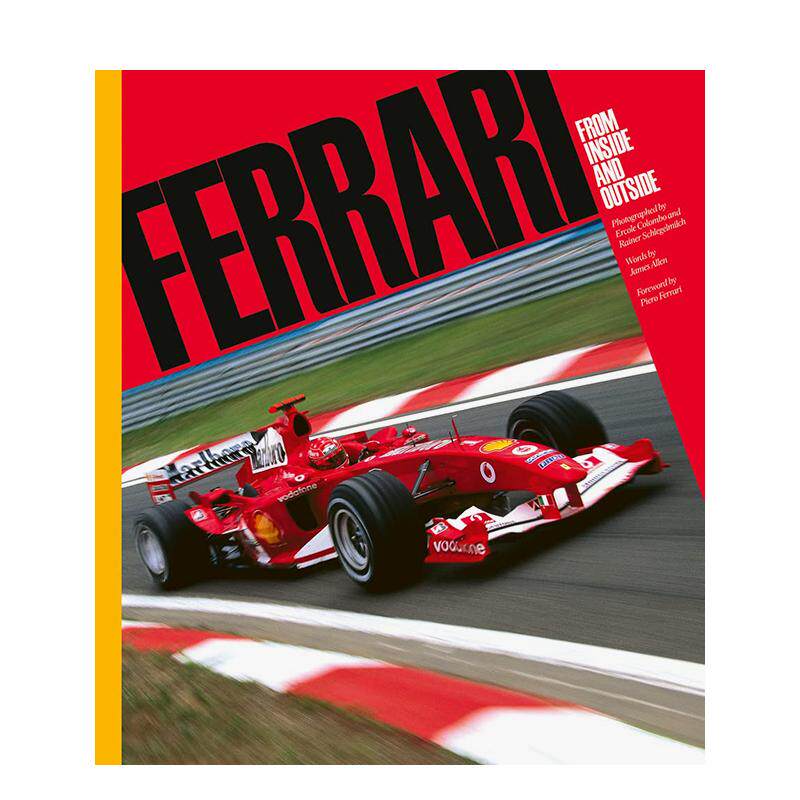 法拉利车队F1画册英文摄影