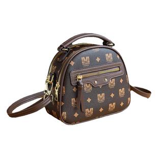 2026超火斜挎小圆包新款女包大容量双隔层手提包高级感防水小挎包