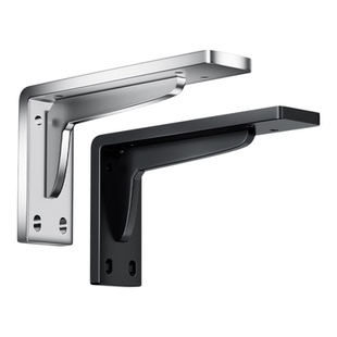 加厚三角支撑架不锈钢墙上悬空固定支架重型承重架直角隔板置物架