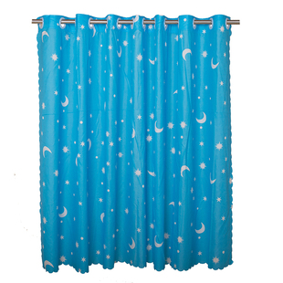 简易窗帘成品特价定制出租房卧室阳台窗帘布料半遮光布防尘布清仓